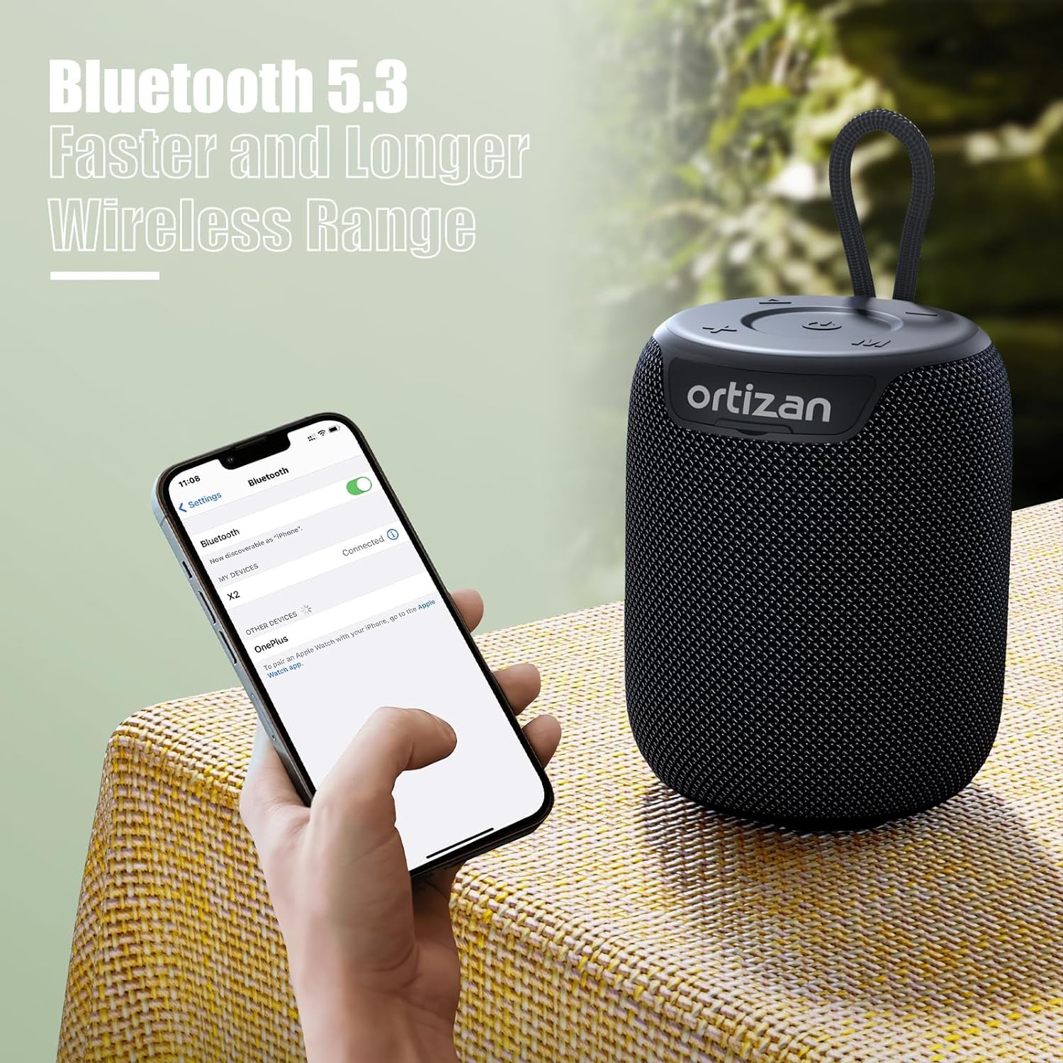 Electronics Home Gadgets - Ortizan パーティー Bluetooth スピーカー、AUX&TF、家庭/パーティー/アウトドア/ビーチ用小型ワイヤレススピーカー、電子ガジェット、誕生日ギフト