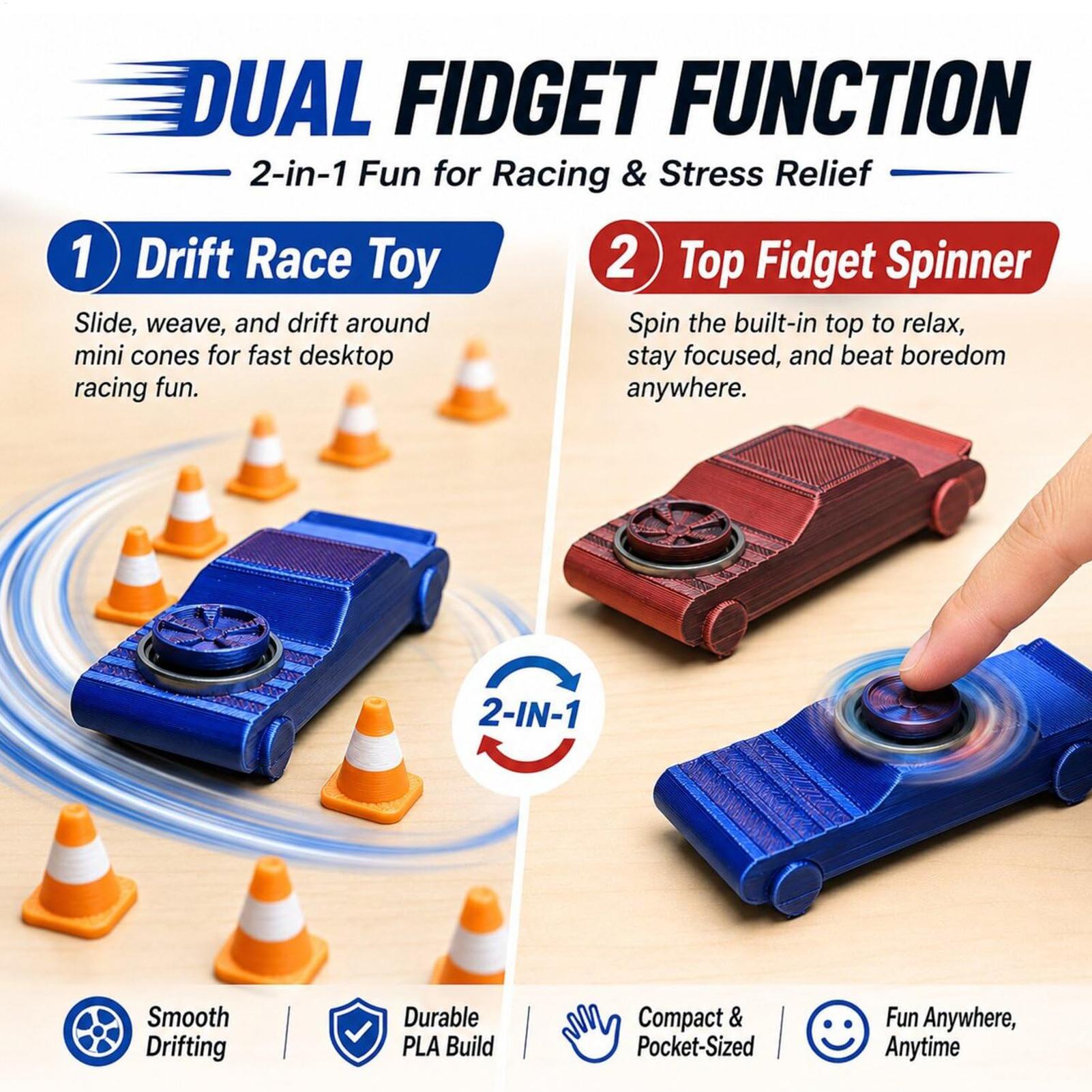 ミニポケットドリフトカー フィジェットトイ デスクトップレー - Electronics Latest Gadgets のレビューと価格