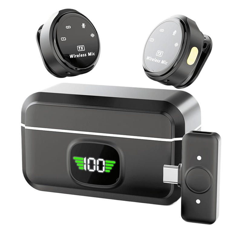 iPhone/Android対応ワイヤレスラベリアマイク、U - Mini Electronics Gadgets のレビューと価格