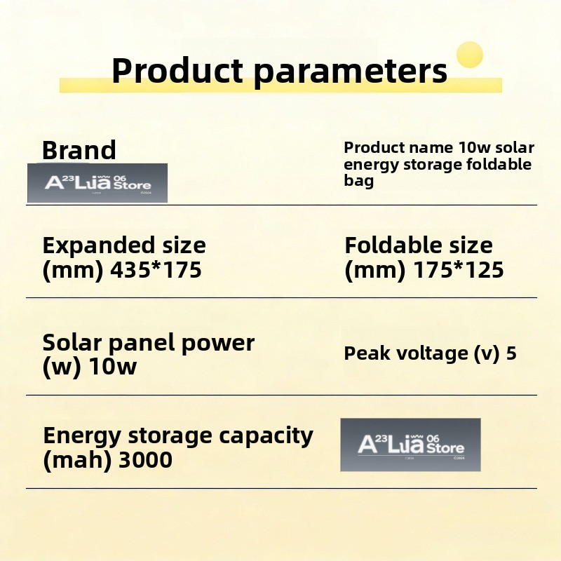折りたたみ式ソーラーパネル充電器、LEDライト付きポータブル - Solar Powered Charger のレビューと価格