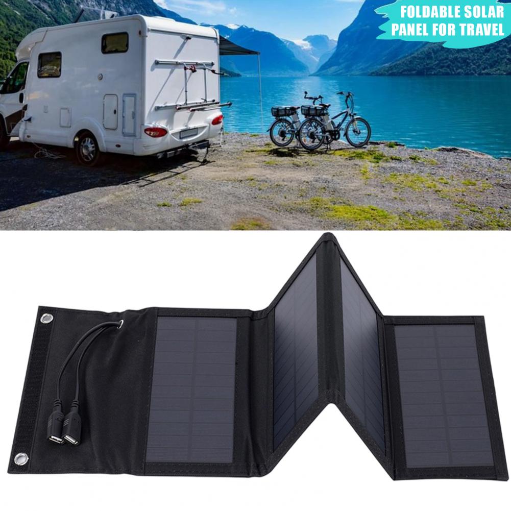 ポータブルソーラーチャージャー 折りたたみ式ソーラーパネル充 - Solar Powered Charger のレビューと価格