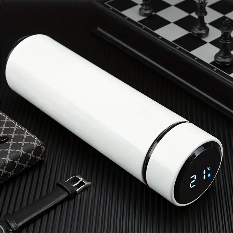 316ステンレス鋼スマートサーモマグ LED温度表示 タッチ - Smart Water Bottle Tracker のレビューと価格