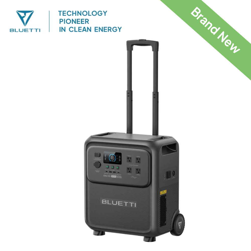 BLUETTI Elite 400 2600W 3840Wh - Solar Powered Charger のレビューと価格
