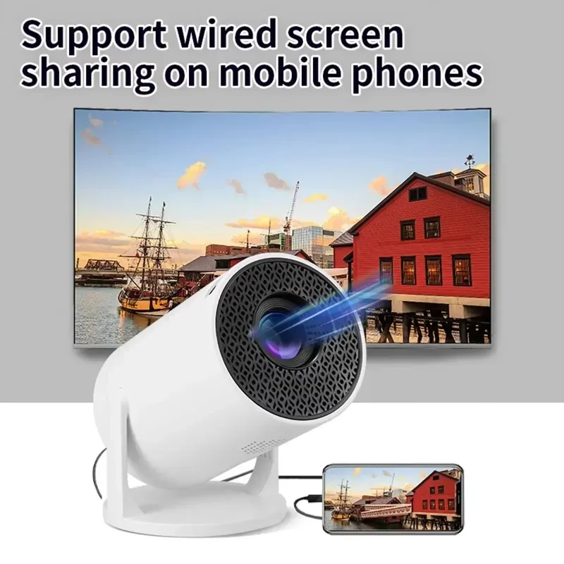 2026年新発売 HY200 ポータブルプロジェクター 4K - Electronics Home Gadgets のレビューと価格